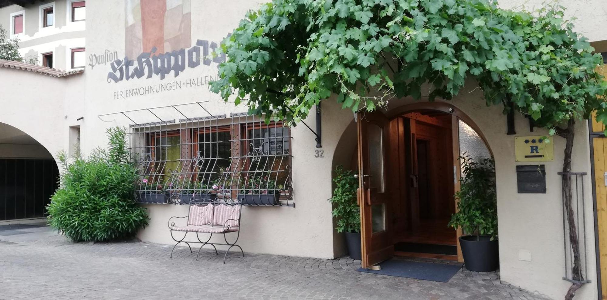 Ferienwohnungen St Hippolyt Mit Hallenbad 라군도 외부 사진